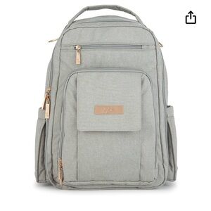 JuJuBe Be Right Back Diaper Bag -Pebble